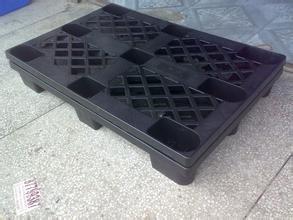 Nestable Plastic Pallets 1200*1100*145MM Black Plastic Pallets Light-weight pla