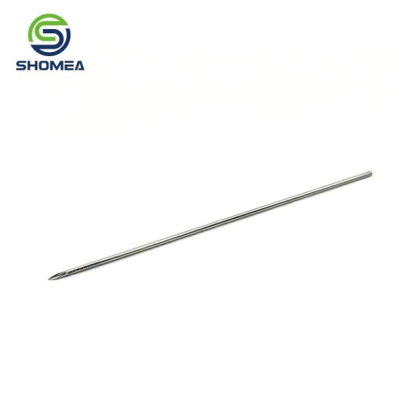 Customized Knurled Head X‑Ray Visible Medical Lancet Puncture Needle