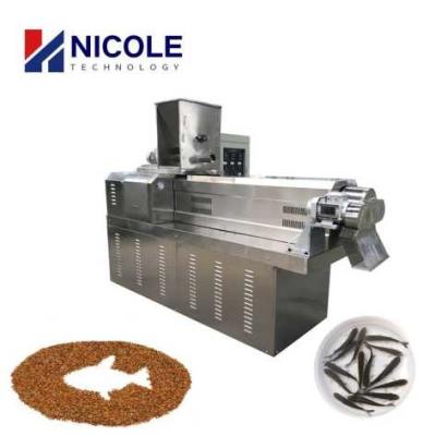 Chaîne de production d'aliments pour poissons de la farine de soja 1200kg/H pour l'aquaculture