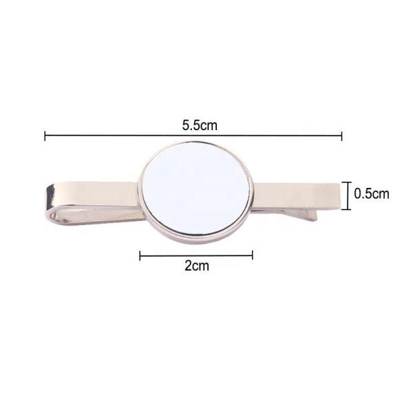Custom Sublimation Metal Bow Tie Clip Blanks