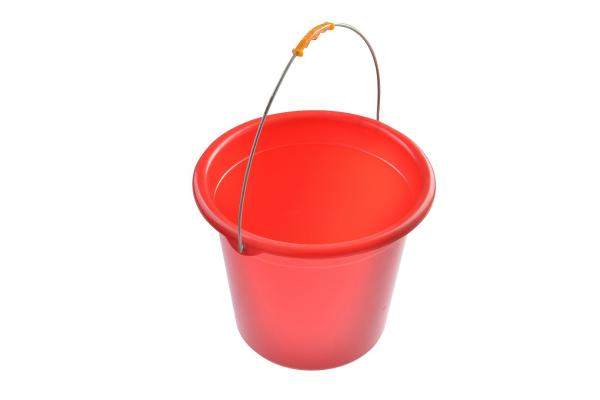 Heavy-Duty  Invincible Corrosive-Resistant Round Bucket 9L Plastic Cleaning Bucket Plastic Pail