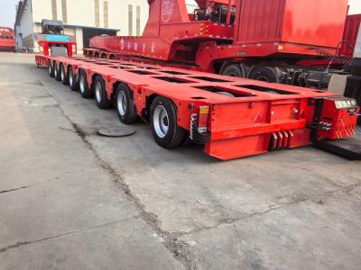 Multi Axles Self Propelled Modular Transporter Truck Trailer With High Load Capacity