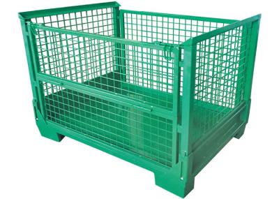 Wire Mesh Stillage Pallet Cage For Equipment Security Storage