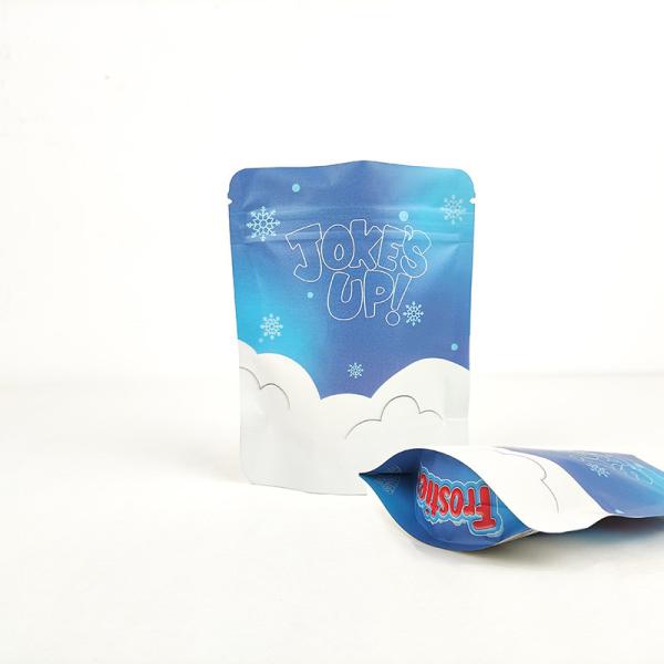 Настроенный логотип Mylar сорняки Отпариваемый 3,5 грамм детский упаковочный пакет