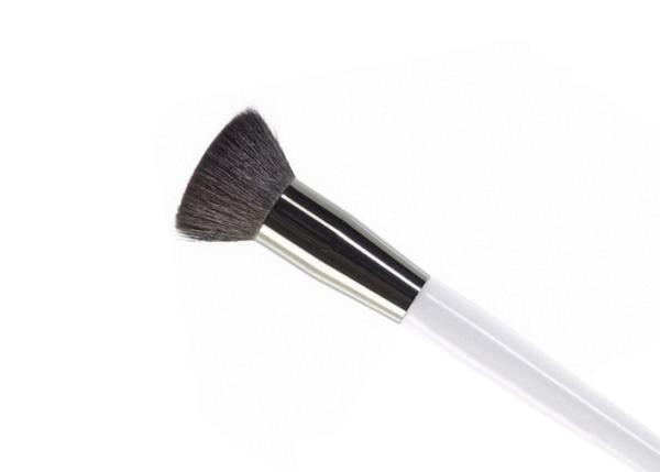 Travel Goat Hair Flat Top Buffer Brush Power Foundation Makeup Brushes