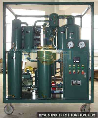 LV Series Vacuum Lubrication Oil Filter 1800L / H Multifunction lubrication oil purifier