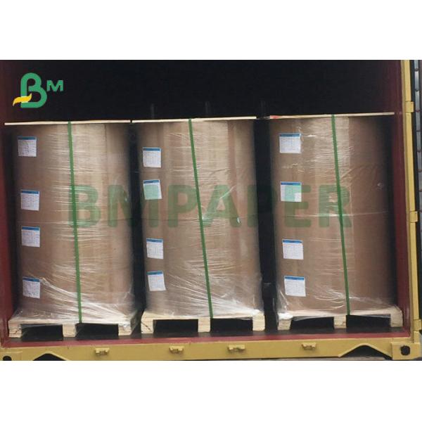 Placa superior branca da parte traseira do produto comestível 14pt 16pt 235gsm 255gsm 106cm Kraft Placa superior branca da parte traseira do produto comestível 14pt 16pt 235gsm 255gsm 106cm Kraft