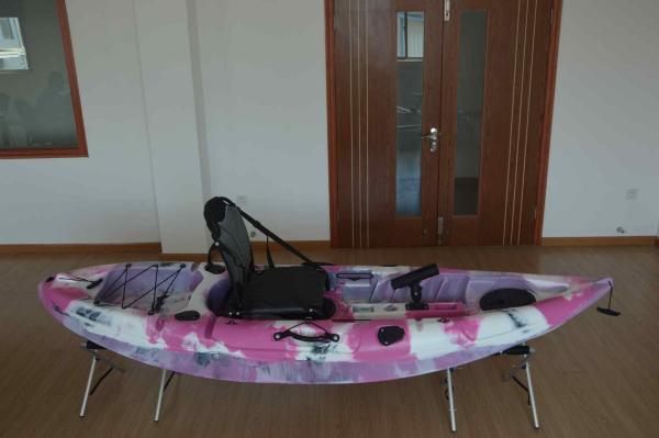 OEM Plastic Angler Kayak Fishing Boats Endure Harsh Outdoor Situation Structure Customized