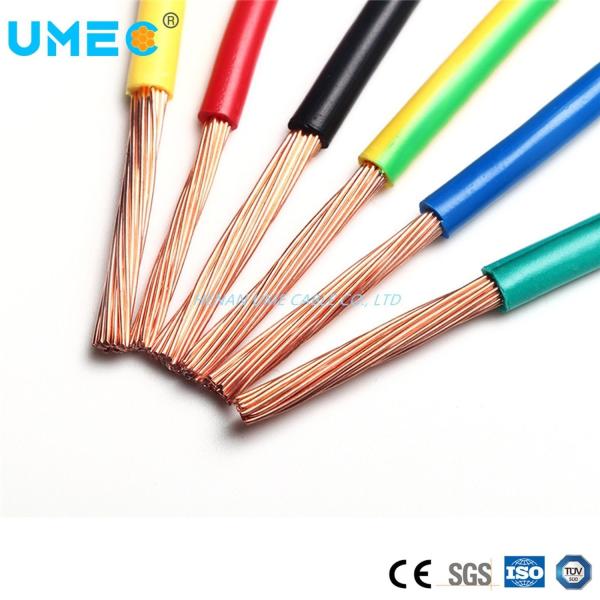 Red Blue Black Brown Yellow Twthw 600V PVC isolado fio de energia elétrica para aplicações