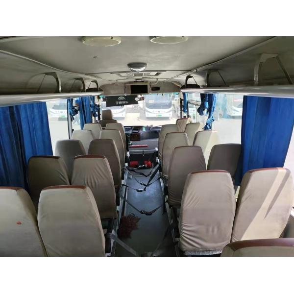 Yuchai Engine 39seats Used Yutong Buses Manual Mini Coach