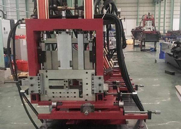 Automatic C Z Purlin Roll Forming Machine PPGI PPGL Chain Drive Pre Cutting