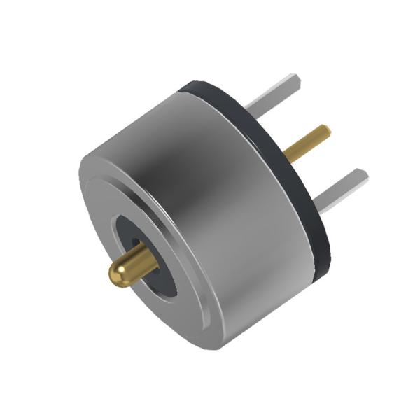 3A 2 Pin Magnetic Connector Circular Female And Male Connector Customized For Electronic Device
