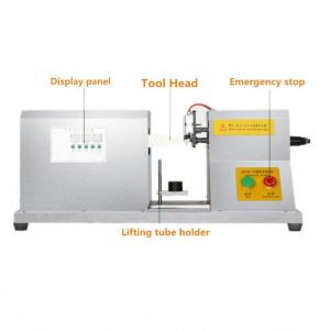Tabletop Ultrasonic Cutting And Sealing Machine , Cosmetic Tube Sealer With Date