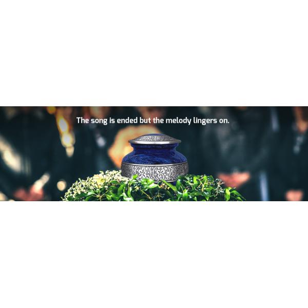 Urn for Human Ashes Adult Memorial Funeral Cremation Large Burial Urns (Adult Cremation Urn)