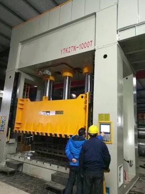 1000 Ton Deep Drawing H Frame Hydraulic Press Machine PLC Control
