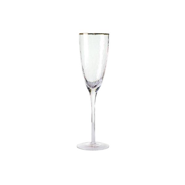 240ml Lead Free Crystal Champagne Glasses Vintage, 260mm Crystal Tulip Wine Glasses