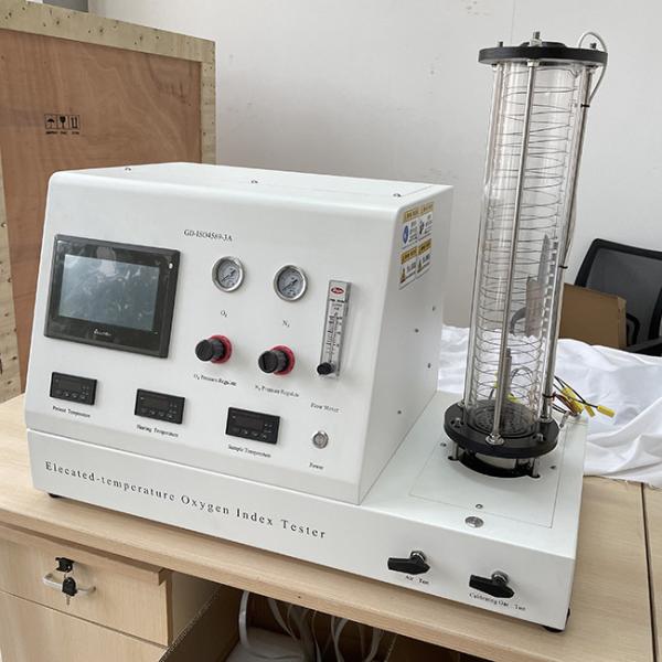 ISO 4589-3 High Temperature Limited Oxygen Index Tester AC220V