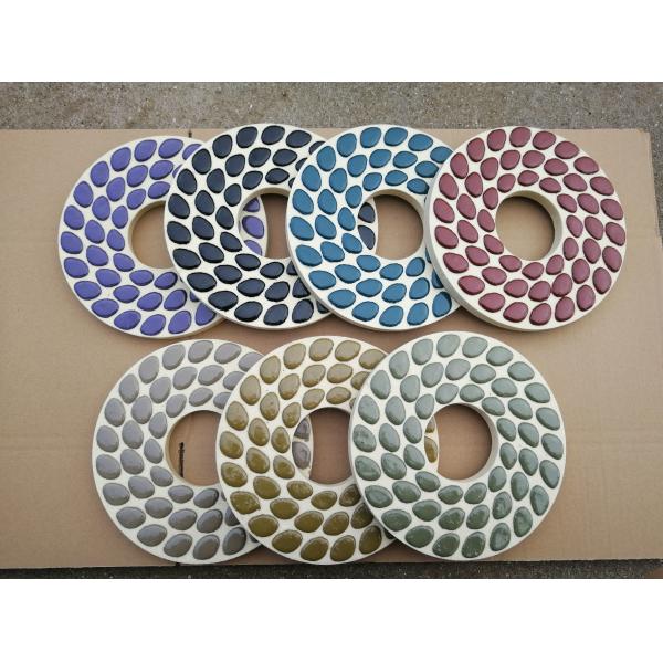 Колеса диаманта войлока 230мм шерсть полируя для конкретных полов, пакета коробк