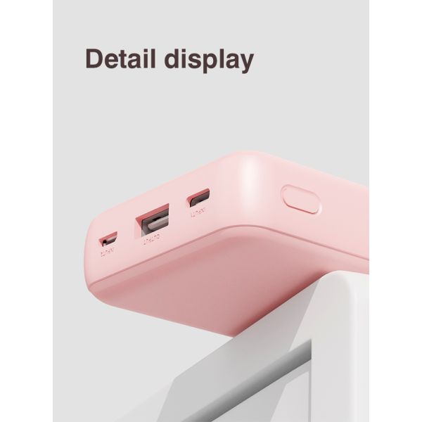 Custom Logo USB Type C Charger Power Bank 10000 MAh 2.1A Max Output 5V