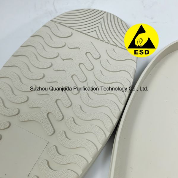 Anti Static Rubber Sole With Surface Resistance 10⁶-10⁹ Ohm For ESD Cleanroom Shoes