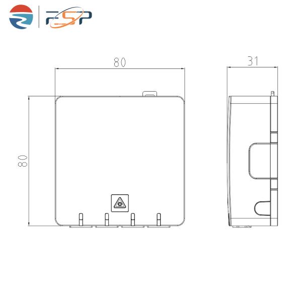 Внутренняя FTTX 4 ядра пластиковые волоконно-оптические фасфальты с разъединителем типа SC