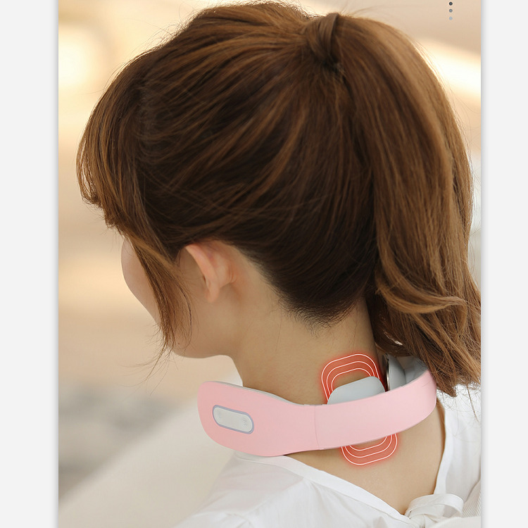 2021 New Portable Infrared Magnetic Therapy Neck Constant Portable Cervical Massager