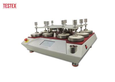 PLC Drive System Textile Testing Equipment Multi Positon Martindale Abrasion And Pilling Tester