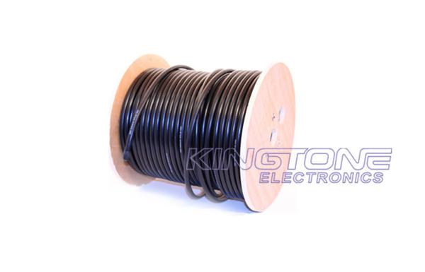 Trança do AL Calibre de diâmetro de fios CCS 40% do cabo coaxial 18 da economia RG6 CATV para a televisão satélite
