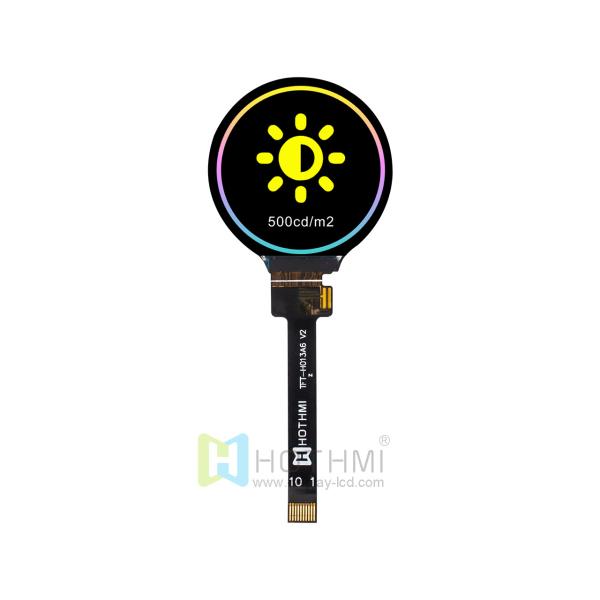 1.3 inch round240x240 color TFT LCD  IPS SPI interface