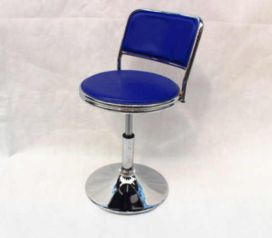 Black Conductive Cleanroom Anti Static Chair , PU Leather ESD Office Chair