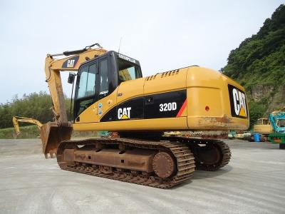 Máquina escavadora 2012 de segunda mão usada do CAT 320 da máquina escavadora de 20 toneladas & 1m3 Caterpillar 320D