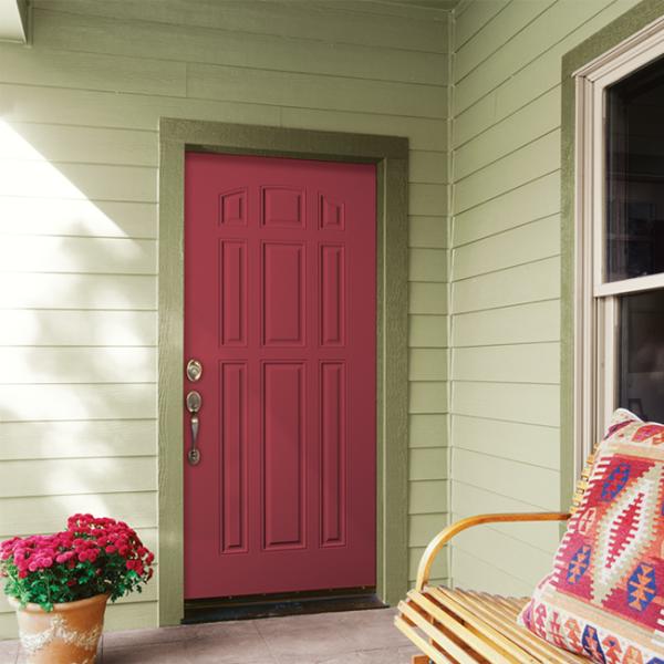 Swing Style Teak Wood Main Door Carving Designs 40mm / 45mm / 50mm Door Leaf Thick