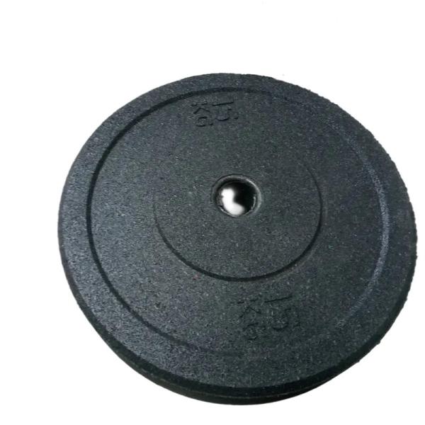 60-70 ShoreA Hardness Rubber Weight Plates with Cushioned Design for Intense Running Workouts