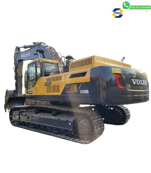 Original 48 Ton Second-hand Crawler Diggers Used Excavators Used Engineering Construction Machinery Volvo EC480 for Sale