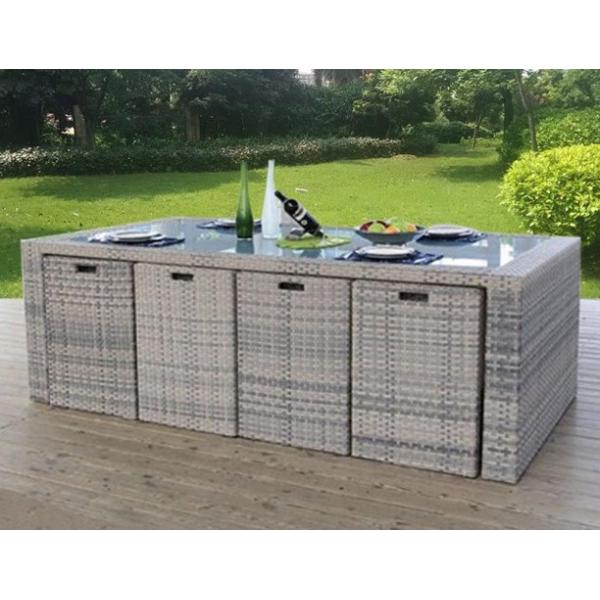 New design Outdoor garden Furniture PE Rattan wicker chair hotel chair and table