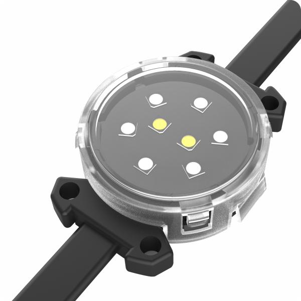 Наружные светодиодные точечные огни водонепроницаемые и огнезащитные IP68 SPI Управляемые 12В