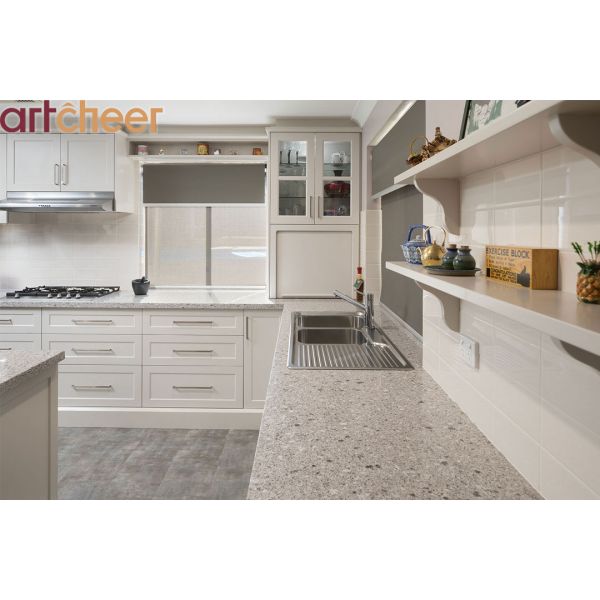 Oak Painted and White Kitchen Shaker Cabinets Create Elegant Spaces with Warmth and Versatility