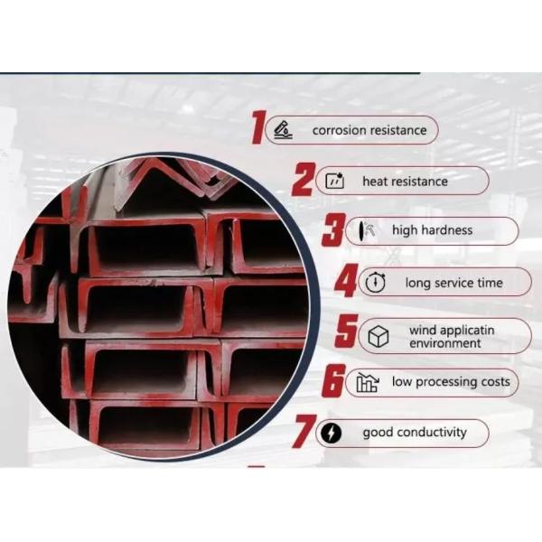 ASTM 316 316L Stainless Steel Channel 8mm C Shape Structural Customized