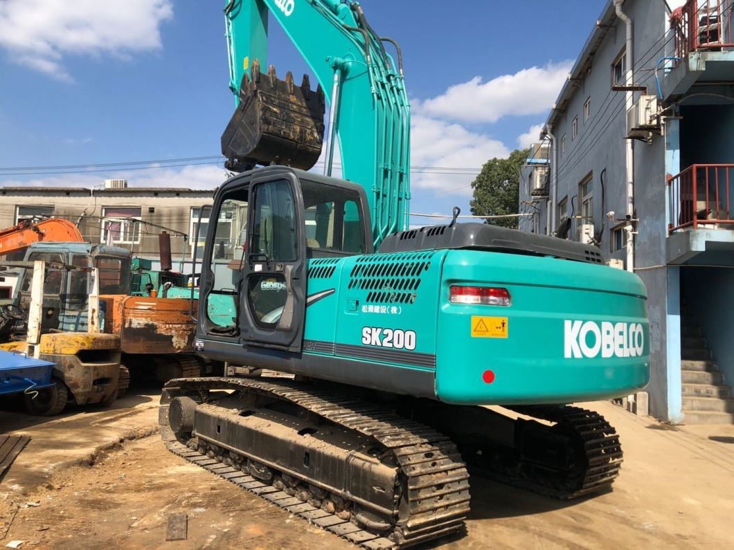 10 - 20 тонн использованный экскаватор Kobelco с основными компонентами насос доставка в течение 7-10 дней