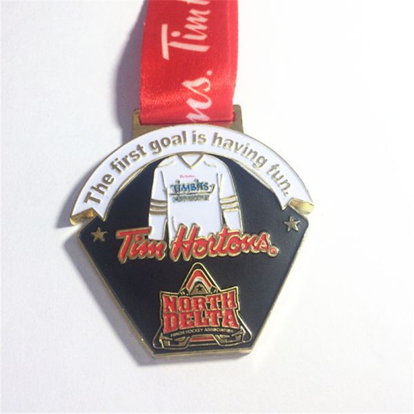 Custom Engraved Logo Sport Award Medal,Durable painted & hard enamel finish, color fast