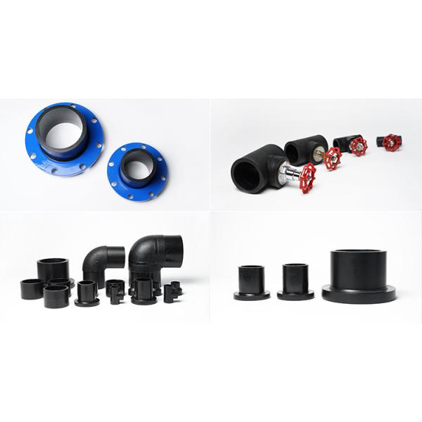 HDPE Straight Connector 4 Inches 25mm Butt Welding Socket Welding Pn16 HDPE Pipe Fittings