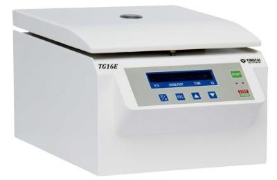Máquina de centrífuga de laboratório micro industrial com proteção contra desequilíbrio de fecho de tampa elétrica
