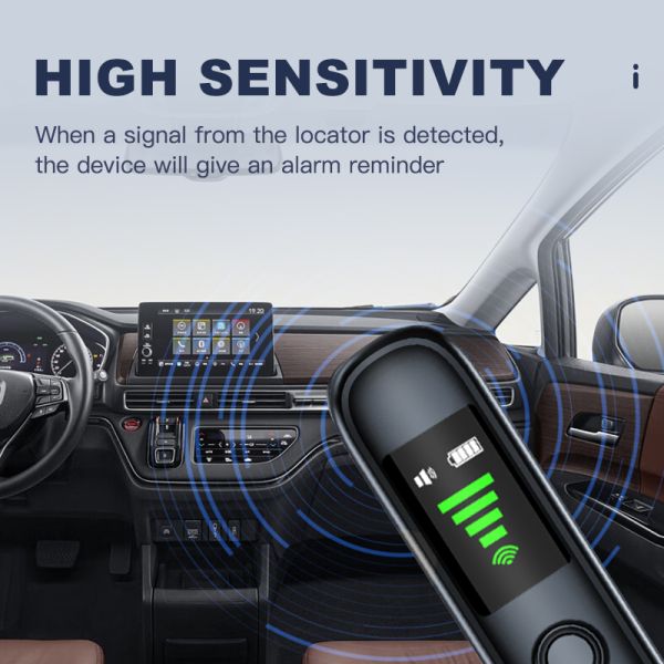 Battery 3.7 V 300mAh ABS Multi-functional T66 GSM GPS RF Wireless Signal Detector Device