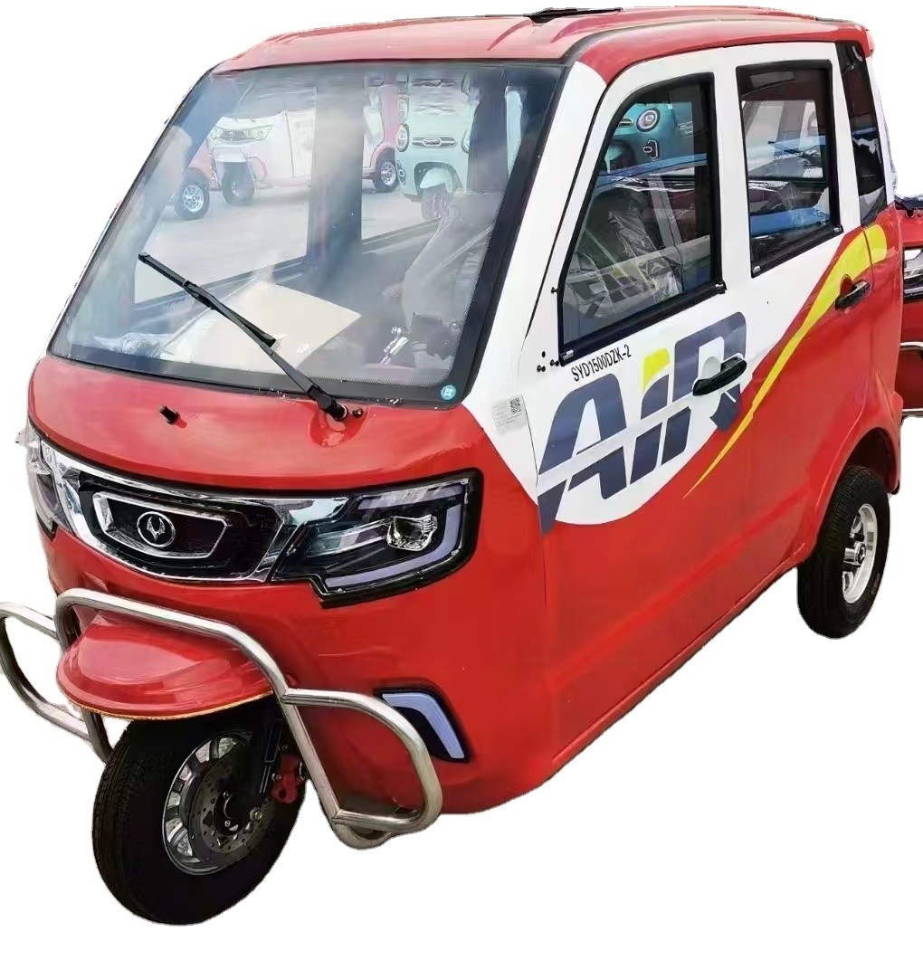 1000W Electric Tricycle for Freight Distribution and Express Delivery Large Capacity Closed Vehicle