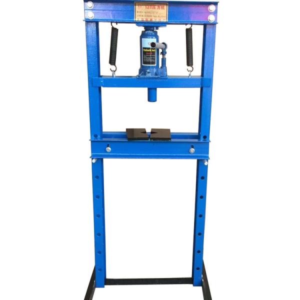 Custom Red Black 50 Ton Hydraulic Shop Press Corrosion Resistance With Gauge