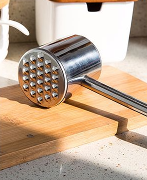 Morden Stainless Steel Cookwares Meat Tenderizer Mallet  Hammer For Tenderizing