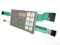 Interruptor de membrana médica selada IP67 personalizável com luz de fundo LED