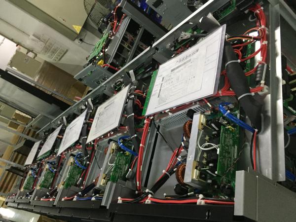 Black Three Phase Online UPS 10kva-30kva High Frequency Online Ups Power Supply