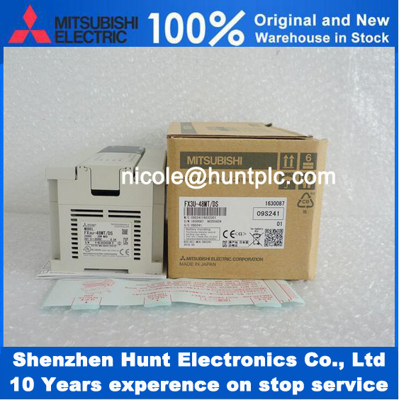 FX3U-48MT/DS Mitsubishi FX3U Series Logic Module Without Display, 24 x Input, 24