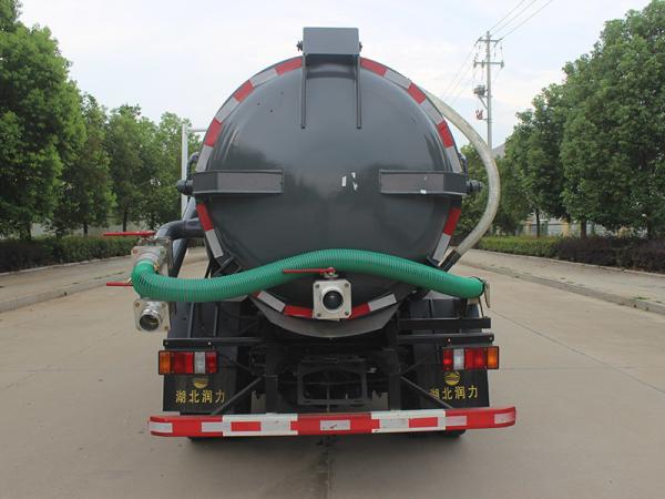 Factory Supply JMC 3.7CBM  Small Mini Light Vacuum Suction Truck Septic Tank Truck Sewage Fecal Suction Truck